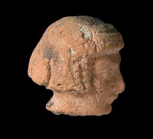 Head Pillar figurine Female Image  
 Photographer:Yolovitch Yael