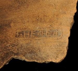 Fragment Frying Pan Impressed with Stamp-Seal Impression
Photographer:Yolovitch Yael