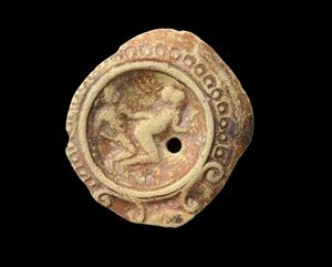 Fragment Lamp With Decorated Discus (lamp)
 Photographer:Yolovitch Yael