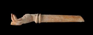 Fragment Hairpin Decorated in Relief
 Photographer:Yolovitch Yael