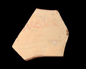 Body Sherd Jug Inscribed
Photographer:Yolovitch Yael