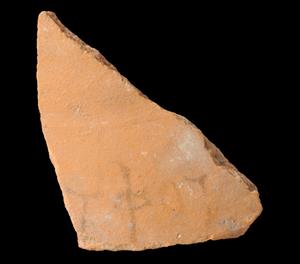 Body Sherd Amphora Inscribed  
 Photographer:Yolovitch Yael