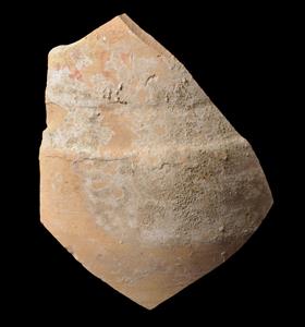 Body Sherd Amphora Inscribed  
 Photographer:Yolovitch Yael