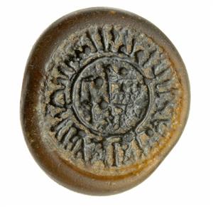 Weight Impressed with Stamp Seal 
 Photographer:Clara Amit
