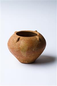 Holemouth Jar With Pierced Lug Handles 
 Photographer:Meidad Suchowolski