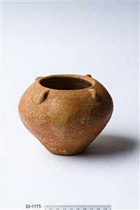 Holemouth Jar With Pierced Lug Handles 
 Photographer:Meidad Suchowolski