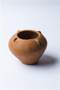 Holemouth Jar With Pierced Lug Handles 
 Photographer:Meidad Suchowolski