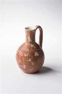 Jug Slipped Red 
 Photographer:Meidad Suchowolski