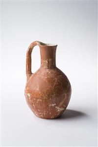 Jug Slipped Red 
 Photographer:Meidad Suchowolski