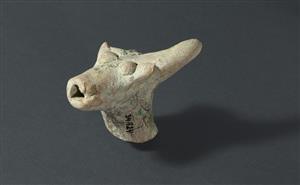 Head Zoomorphic Vessel   
 Photographer:Clara Amit