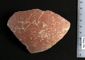 Body Sherd Inscribed
Photographer:Clara Amit