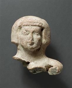 Head Pillar figurine Female Image  
 Photographer:Clara Amit