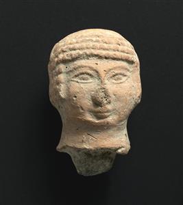 Head Pillar figurine   
 Photographer:Clara Amit