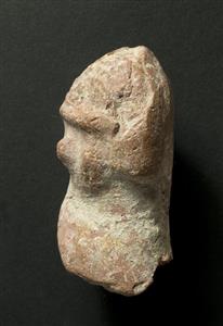 Head Pillar figurine Female Image  
 Photographer:Clara Amit