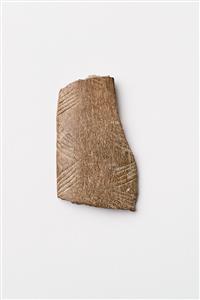 Fragment Worked Bone Engraved
Photographer:Meidad Suchowolski