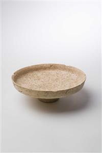 Carinated Bowl (once) Eggshell 
 Photographer:Meidad Suchowolski