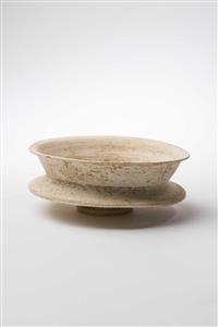 Carinated Bowl (twice) Eggshell 
 Photographer:Meidad Suchowolski