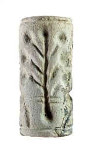 Cylinder Seal Decorated with animal figures 
 Photographer:Clara Amit