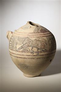 Body Beer Jug Philistine Bichrome  
 Photographer:Meidad Suchowolski