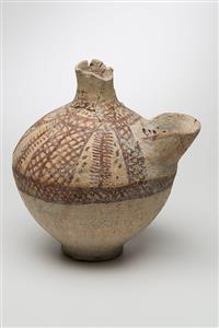 Body Mouth-Strainer Jug Painted  
 Photographer:Meidad Suchowolski