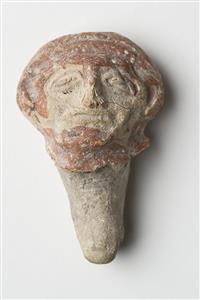 Head Figurine Anthropomorphic  
 Photographer:Meidad Suchowolski