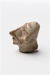 Head Figurine Anthropomorphic  
 Photographer:Meidad Suchowolski