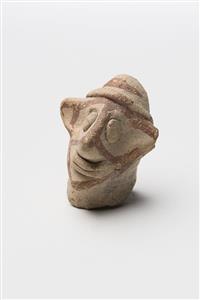 Head Figurine Anthropomorphic  
 Photographer:Meidad Suchowolski