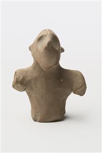 Head Figurine Anthropomorphic  
 Photographer:Meidad Suchowolski