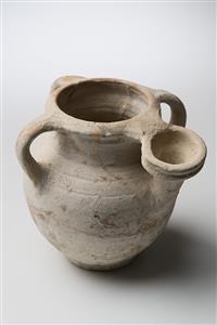 Pillar-Handled Jar  
 Photographer:Meidad Suchowolski