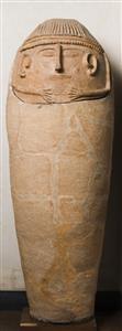Anthropoid Coffin & Lid  
 Photographer:Meidad Suchowolski