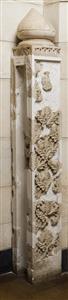 Chancel Post Decorated in Relief
Photographer:Meidad Suchowolski
