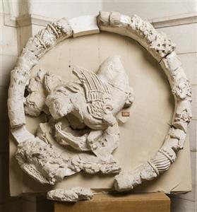 Fragment Architectural Element Decorated in Relief
Photographer:Meidad Suchowolski