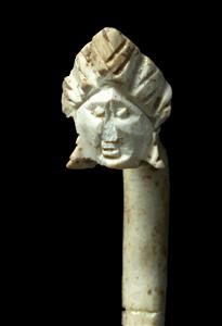 Fragment Hairpin Decorated with a human figure
Photographer:Clara Amit