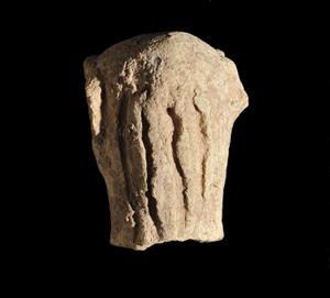 Head Figurine Anthropomorphic  
 Photographer:Yolovitch Yael