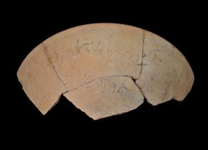 Fragment Bowl Inscribed  
 Photographer:Yolovitch Yael