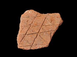 Body Sherd Vessel Engraved  
 Photographer:Yolovitch Yael