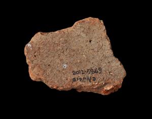 Body Sherd With Geometric Pattern 
 Photographer:Yolovitch Yael