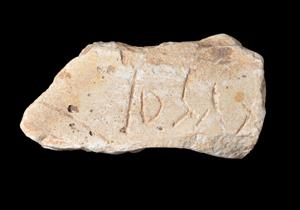 Fragment Ossuary Inscribed
Photographer:Yolovitch Yael
