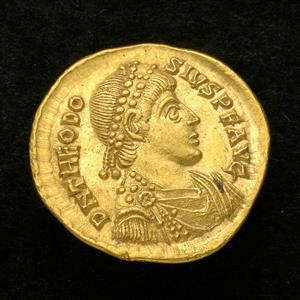 Coin ,Theodosius I (388-395 A.D),Thessalonica,Solidus
Photographer:Unknown