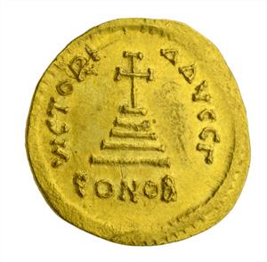 Coin ,Heraclius (609/610),Cyprus,Solidus
Photographer:Unknown