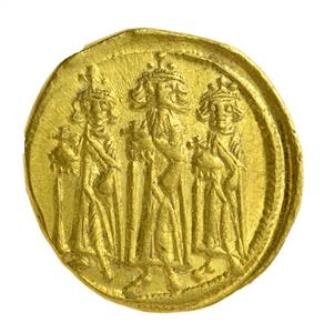 Coin ,Heraclius (638/639),Constantinopolis,Solidus
Photographer:Unknown