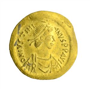Coin ,Justinian I (552-565 A.D),Constantinopolis,Semissis
Photographer:Unknown