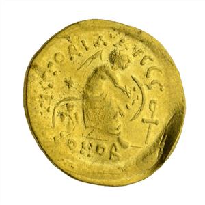 Coin ,Justinian I (552-565 A.D),Constantinopolis,Semissis
Photographer:Unknown