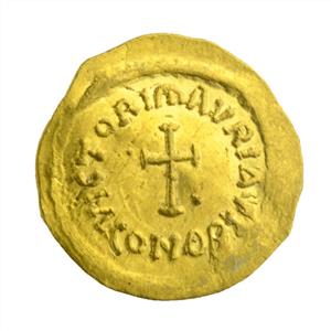 Coin ,Maurice Tiberius (583-602 A.D),Constantinopolis,Tremissis
Photographer:Unknown