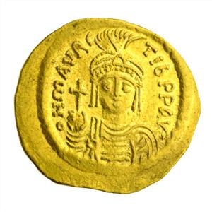 Coin ,Maurice Tiberius (583-601 A.D),Constantinopolis,Solidus
Photographer:Unknown