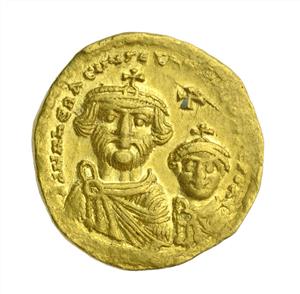 Coin ,Heraclius (613-616 A.D),Constantinopolis,Solidus
Photographer:Unknown