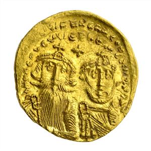Coin ,Heraclius (629-631 A.D),Constantinopolis,Solidus
Photographer:Unknown